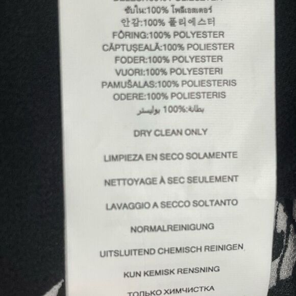 MICHAEL KORS Pleated, Off-The-Shoulder Dress, Animal Print, Tie Belt, Size 2X - Picture 7 of 11